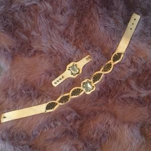 COPY - Vintage Diesel leather belt and matching b…